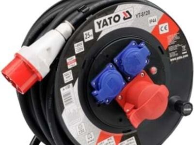 Pikendusjuhe YATO 5G 2.5 x 25m 230/400V
