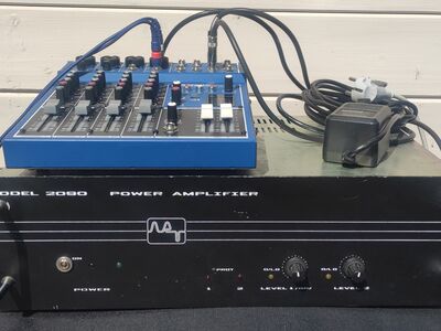 Stereovõimendi + mikserpult