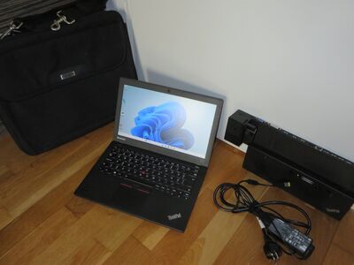 Lenovo ThinkPad X250, WIN 11 +  dock + arvutikott