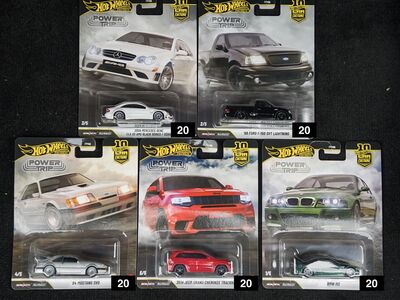 Hot Wheels premium Power Trip mix.