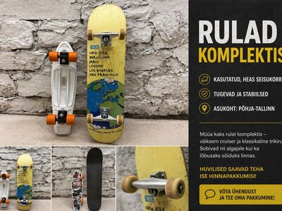 Penny Board + trikirula, tee oma pakkumine!