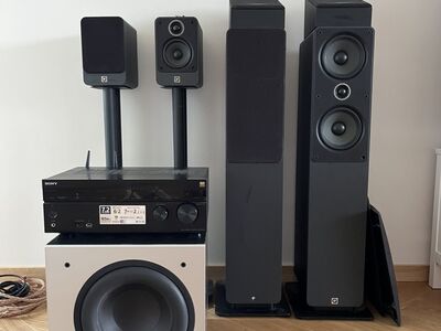7.1 kõlarid Q Acoustics, Polk Audio