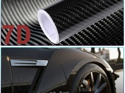 CARBON FIBER VINYL 30x150cm 50*300 3D 7D MATT