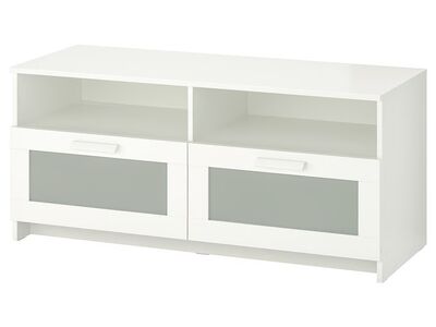 IKEA BRIMNES telerialus (valge)