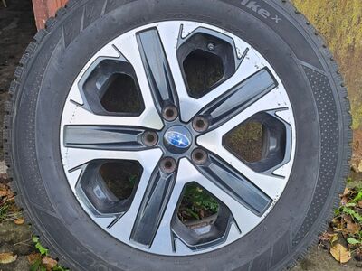 Subaru 17" originaal valuveljed