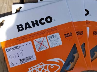 Bahco võsalõikuri kettad 3tk 225×25,4mm