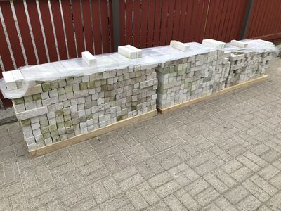Murtud tellised, 400+ tk