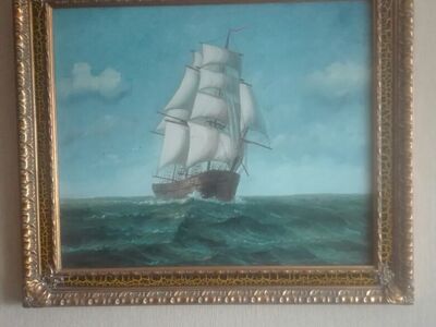 Maal ilusas raamis 75x50 cm.
