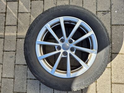 Audi originaal valuveljed 17" rehvidega