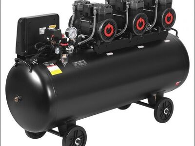Õlivaba kompressor 200L 3x2200W+ separaator KD4084