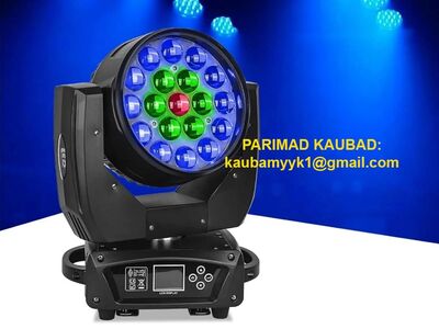 2x 19x15W LED RGBW Zoom Beam Wash PÖÖRDPEA