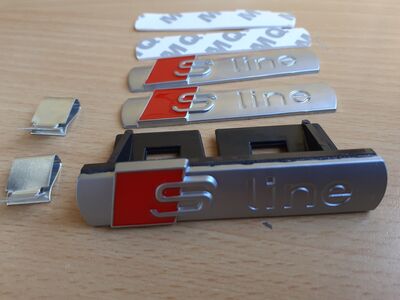 AUDI S-LINE EMBLEEM