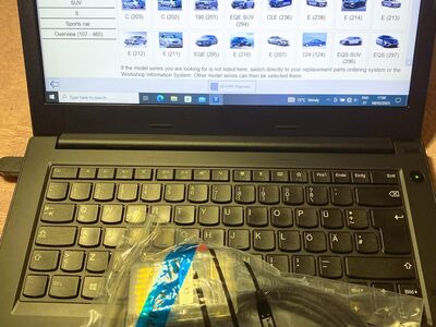 Lenovo ThinkPad E470, MB XENTRY DIAGNOSTIKA