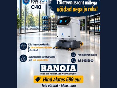 Täisteenusrent robotitele!