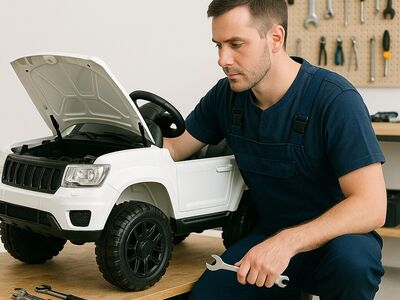Laste elektriautode-ATV de remont - hooldus