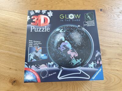 Pimedas helengav gloobus (3D pusle)