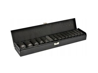 Löökpesade komplekt 1/2" 15 tk 10-32 mm KD11749