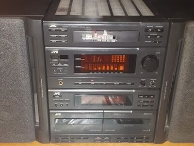 JVC CA-MX50BK + pult + dokumendid