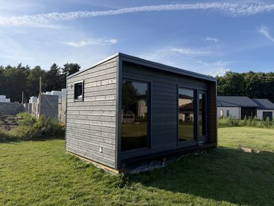 Soojustatud saunamaja OSKAR 15m2 - 3 Ruumiga
