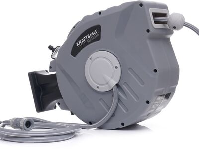 Automaatne aiavoolikurull 20m + 2m 1/2" KD2083