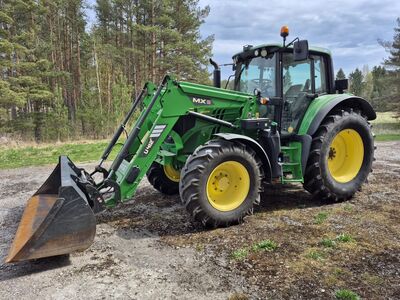 TRAKTOR JOHN DEERE 6120M ESILAADURIGA