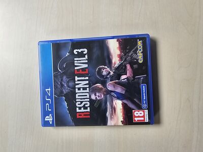 Resident Evil 3 ремейк PS4