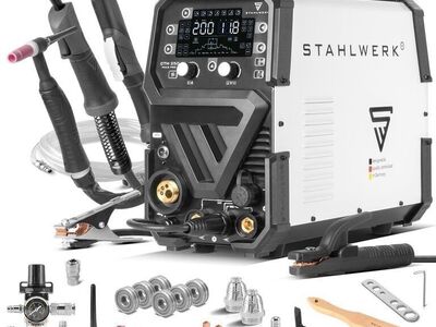 Комбинированный сварочный аппарат STAHLWERK CTM-250 Puls