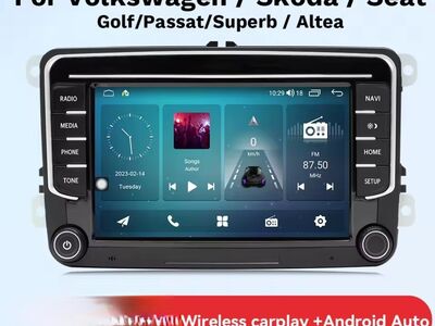 VW 7" Android 13, Navi, BT, USB, Wifi, FM, uus