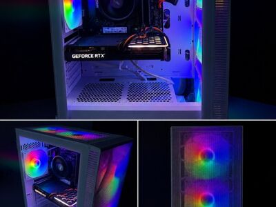 ???? Võimas Gaming PC komplekt – RTX 3060 Ti + 2 mon