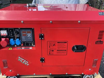 Diiselgeneraator 8-9kW 230/400V