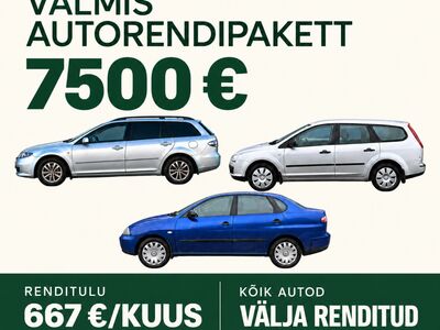Müüa valmis autorendipakett - 7500€