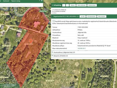 Pihlaka – 1,9 ha kinnistu Vääna jõe kaldal Jälgimä