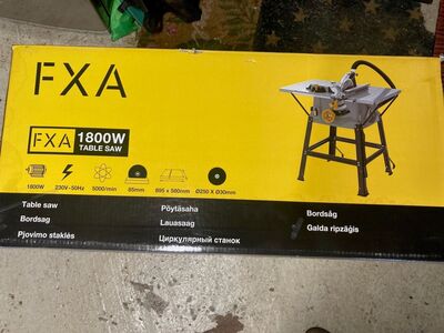 Lauasaag FXA 1800W, 85mm