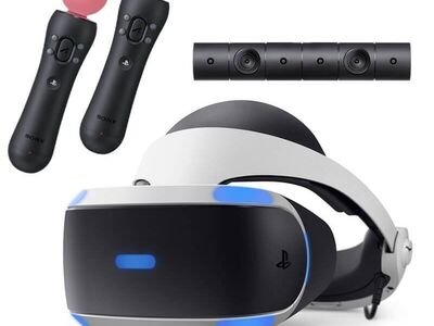 Sony PS4 PlayStation VR V2 + Camera v2 + 2 Move