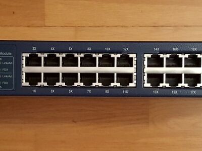 SWITCH RUBY TECH 24 PORT