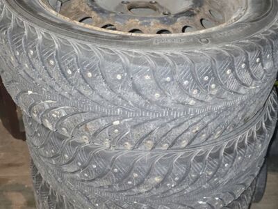 5x110 205/55 R16 naastrehvid plekkvelgedel.