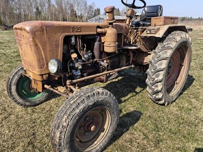 Traktor + ader ja haagis