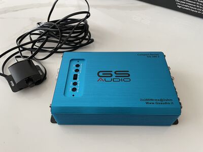 GS Audio COMPACT Amplifier 2*280WRMS @2 Ohm