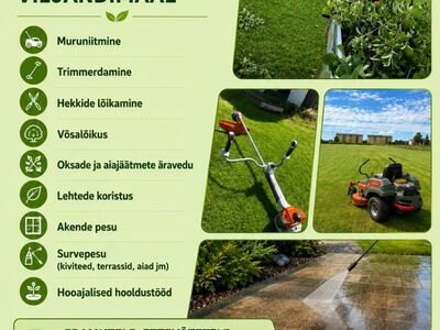 Trimmerdamine ja niitmine