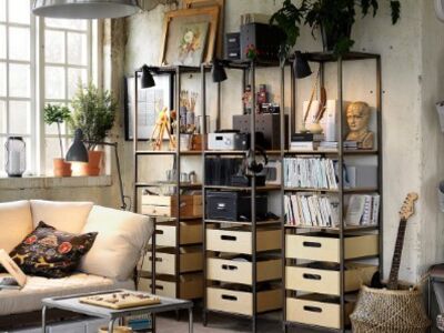 IKEA Veberöd riiulid, 3tk