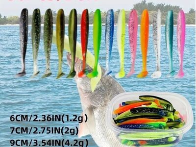 Silikoonlandid 50tk 9.5cm