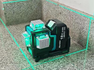 3D laser 360 pöörleval alusel / magnet / 1x aku
