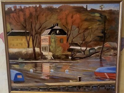 Õlimaal 1993a 46x38 cm