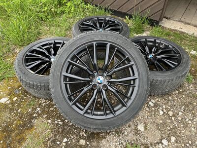 Литые диски BMW Style 796M 18” + ламельные шины