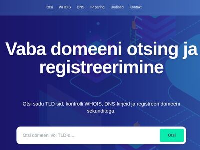 Domeeni registreerimine