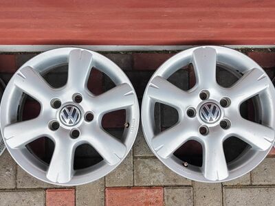VW 15" originaal valuveljed 5x112