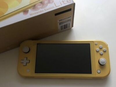 Nintendo Switch Lite, kollane