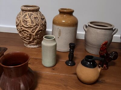 Vintage keraamika komplekt – 10 eset