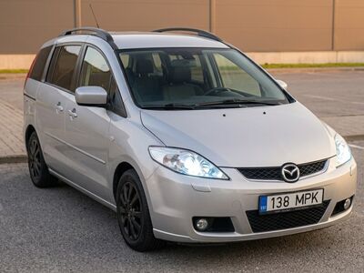 Mazda 5 2007 diisel 105 kW, 7 kohta, 890 eur