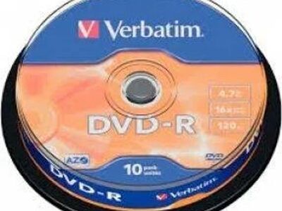 DVD-R toorik 10tk Verbatim Azo 4,7gb 16x 120min